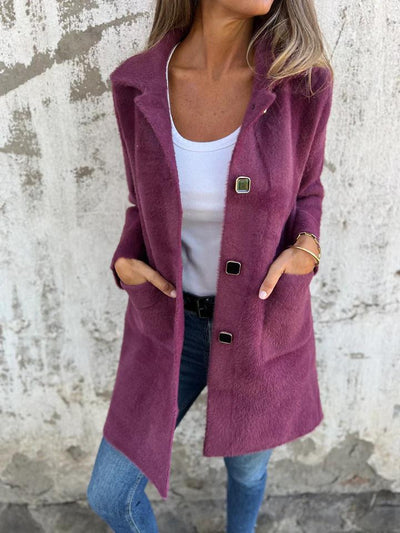 Marce | Elegant, coarse coat