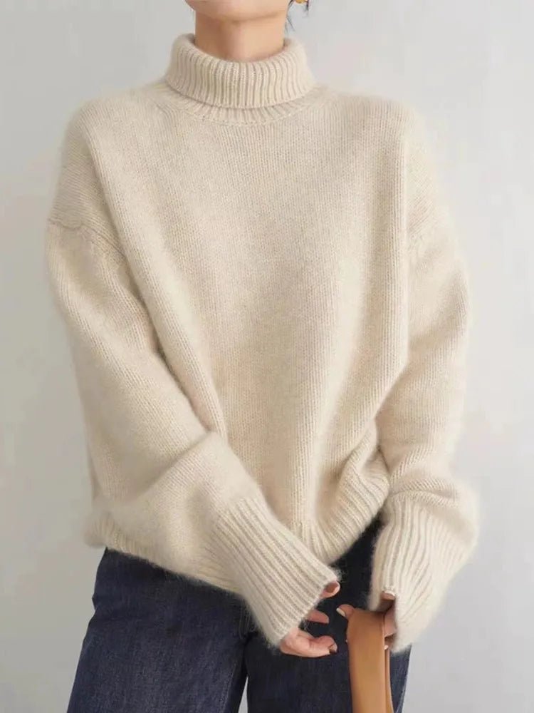 Isabella – Cashmere High Neck