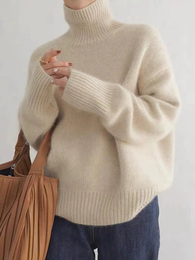 Isabella – Cashmere High Neck