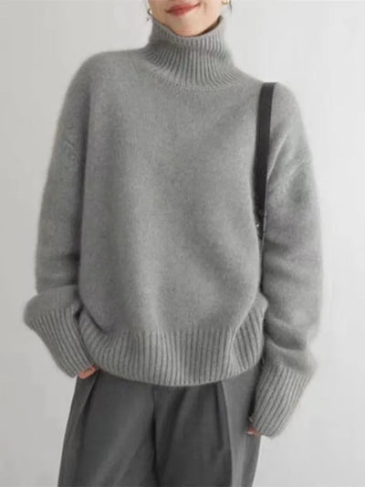 Isabella – Cashmere High Neck
