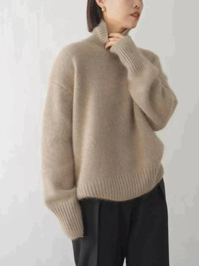 Isabella – Cashmere High Neck