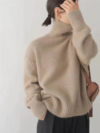 Isabella – Cashmere High Neck