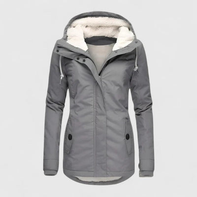 Seravia - Water-Repellent Fall Jacket with Hood