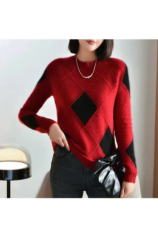 Check-Queen Sweater