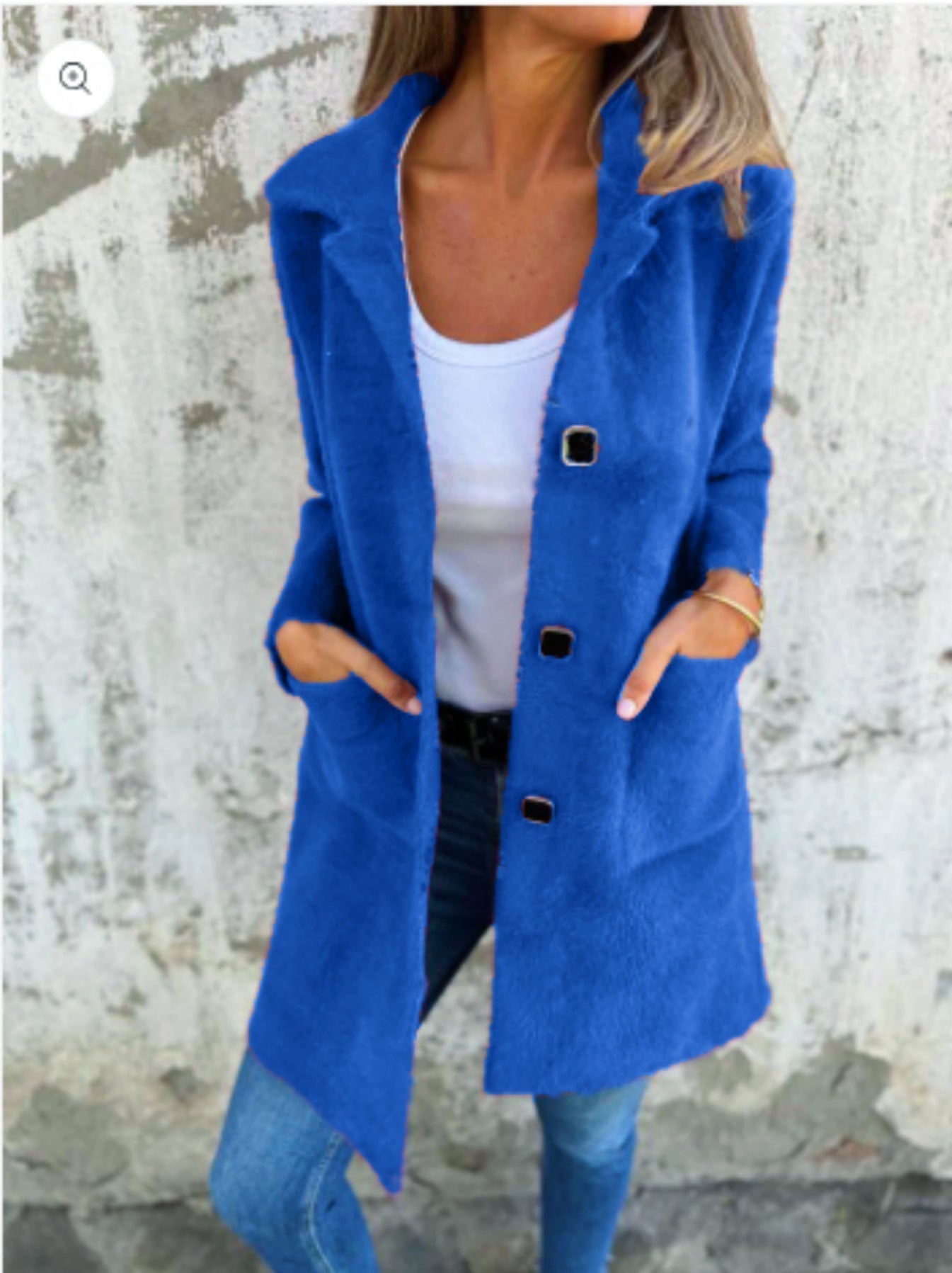 Marce | Elegant, coarse coat